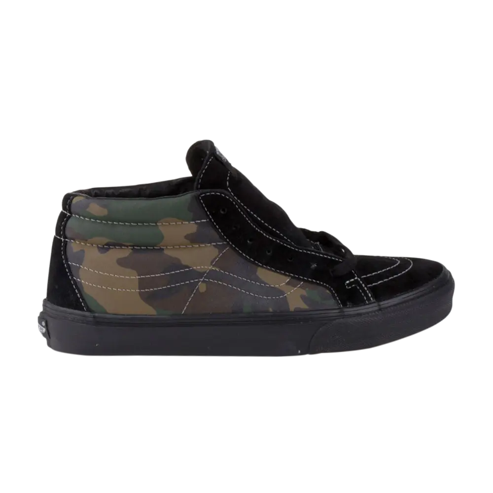 

Кроссовки Supreme x Sk8-Mid Reissue Vans, черный