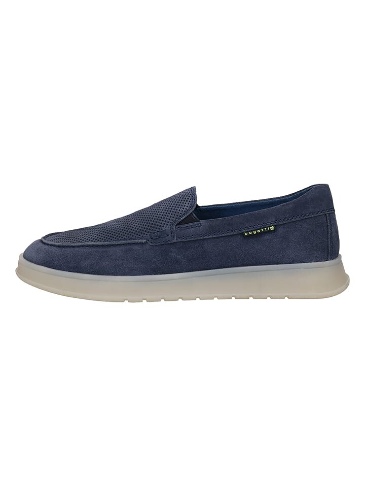 

Тапочки Bugatti Leder, цвет blau/creme