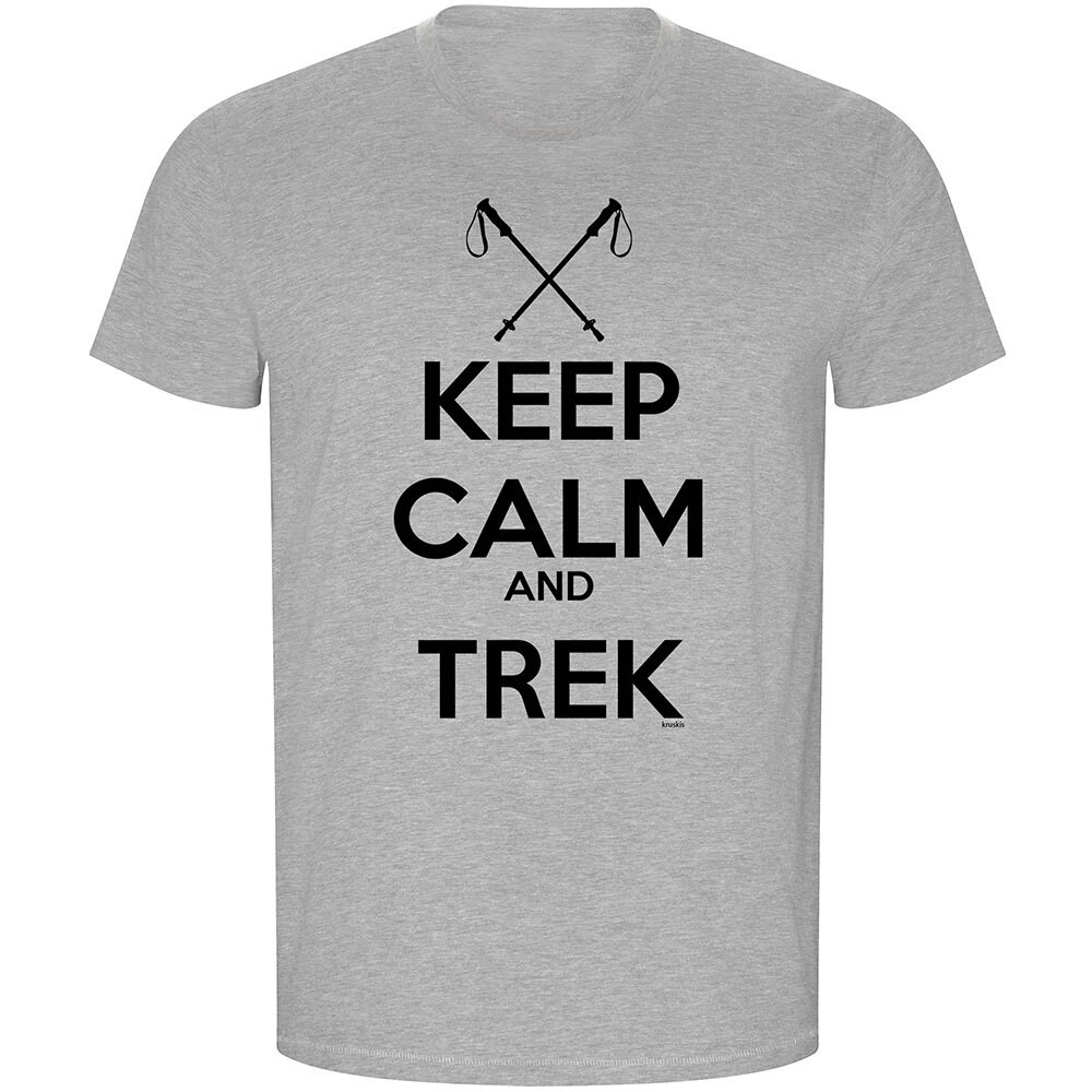 

Футболка Kruskis Keep Calm And Trek ECO, серый