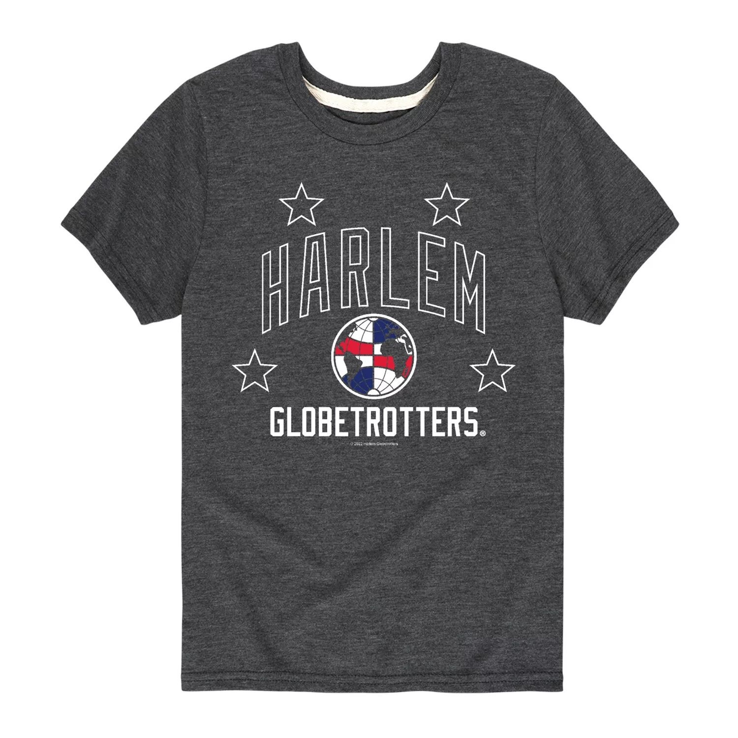 

Футболка с рисунком Harlem Globetrotters для мальчиков 8–20 лет Licensed Character, серый