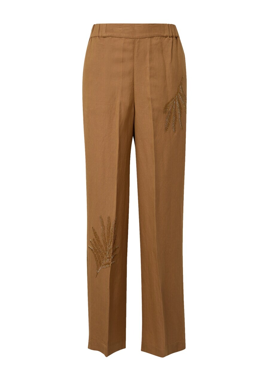 

Брюки s.Oliver BLACK LABEL Wide leg Pants, цвет Pueblo