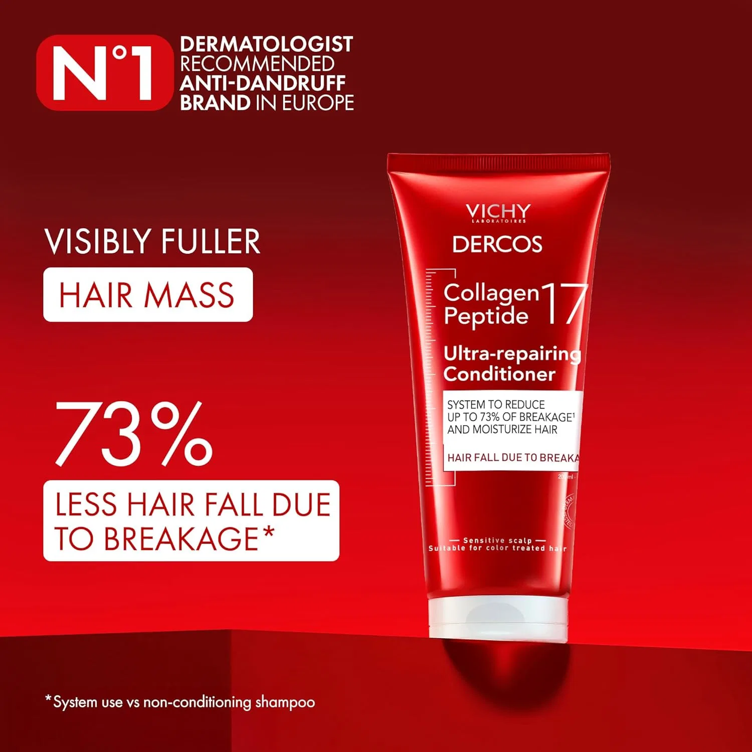 Кондиционер «Dercos Collagen Repair» от VICHY, 200 мл Vichy — фото 2