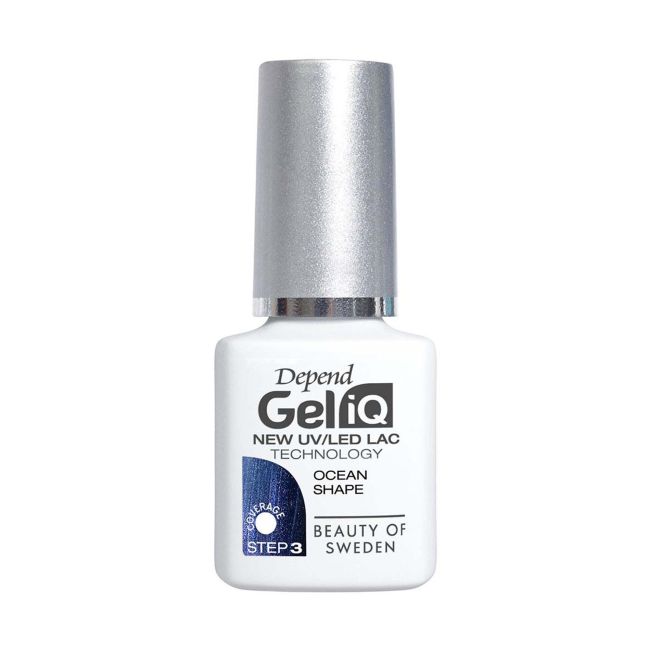 

Гель-Лак для ногтей Gel iq uv/led Depend, цвет ocean shape, 5 мл