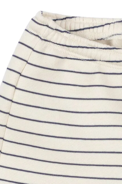 Шорты детские с узором LOU SWEAT SHORTS Konges Sløjd, бежевый — фото 4
