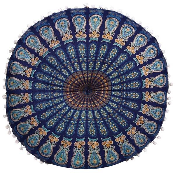 

Подушка на сиденье Casa Moro Mandala Saira, 50x50x50 см, синий