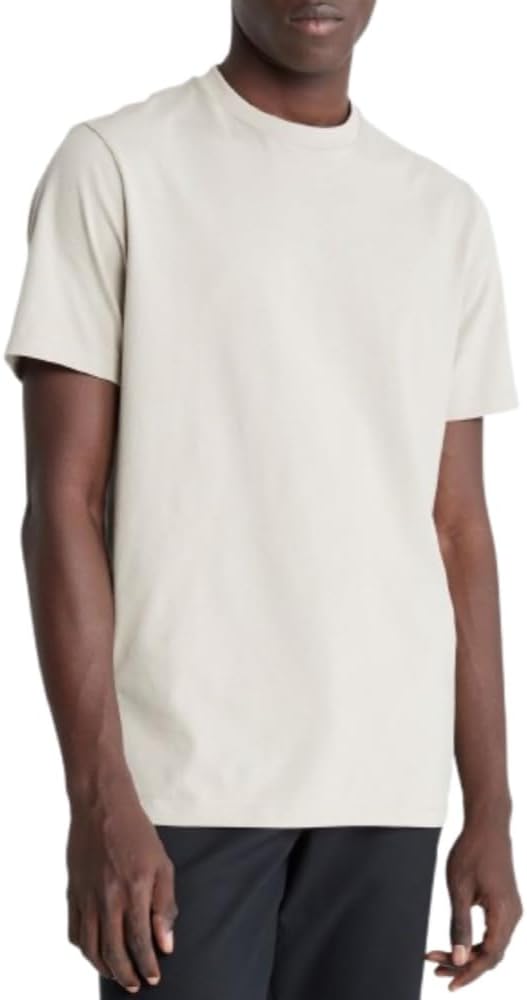 

Мужская футболка Calvin Klein из гладкого хлопка с круглым вырезом, Plaza Taupe, Коричневый, Мужская футболка Calvin Klein из гладкого хлопка с круглым вырезом, Plaza Taupe