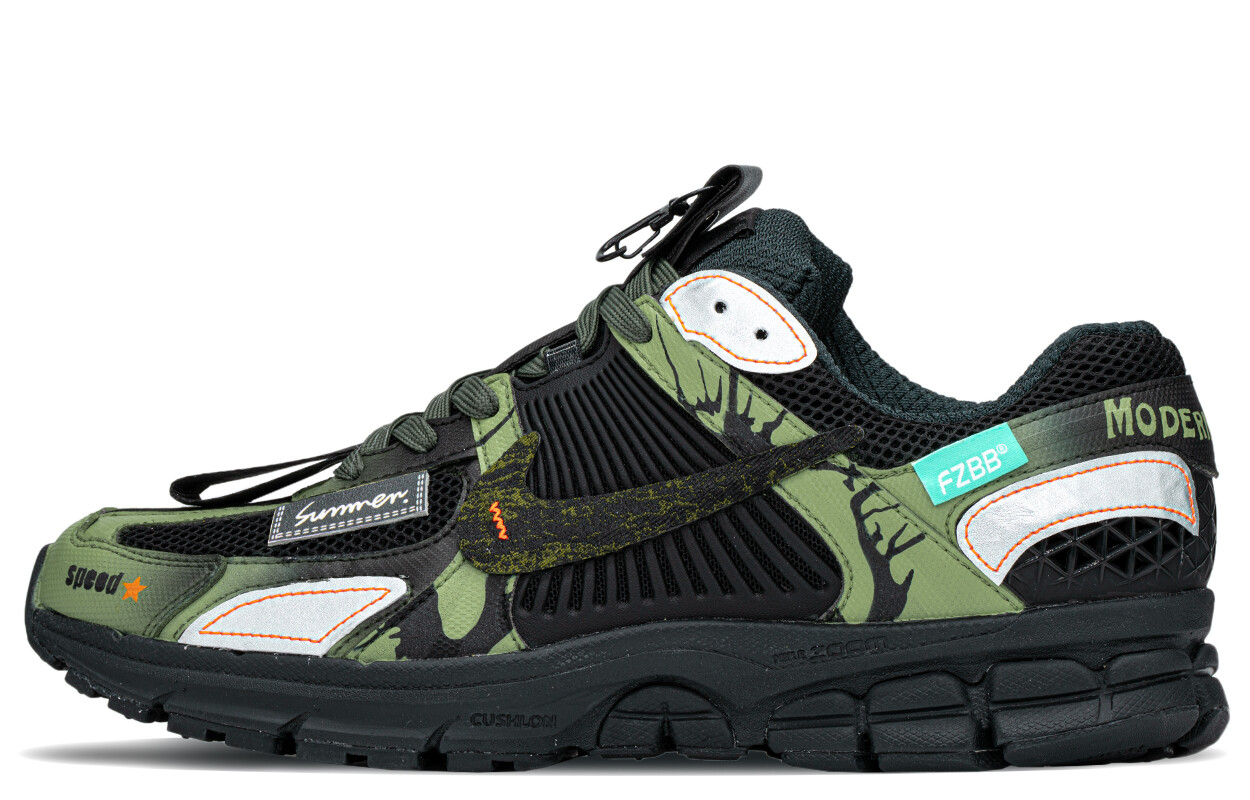 

Кроссовки Air Zoom Vomero 5 унисекс с низким верхом, черные/зеленые Nike