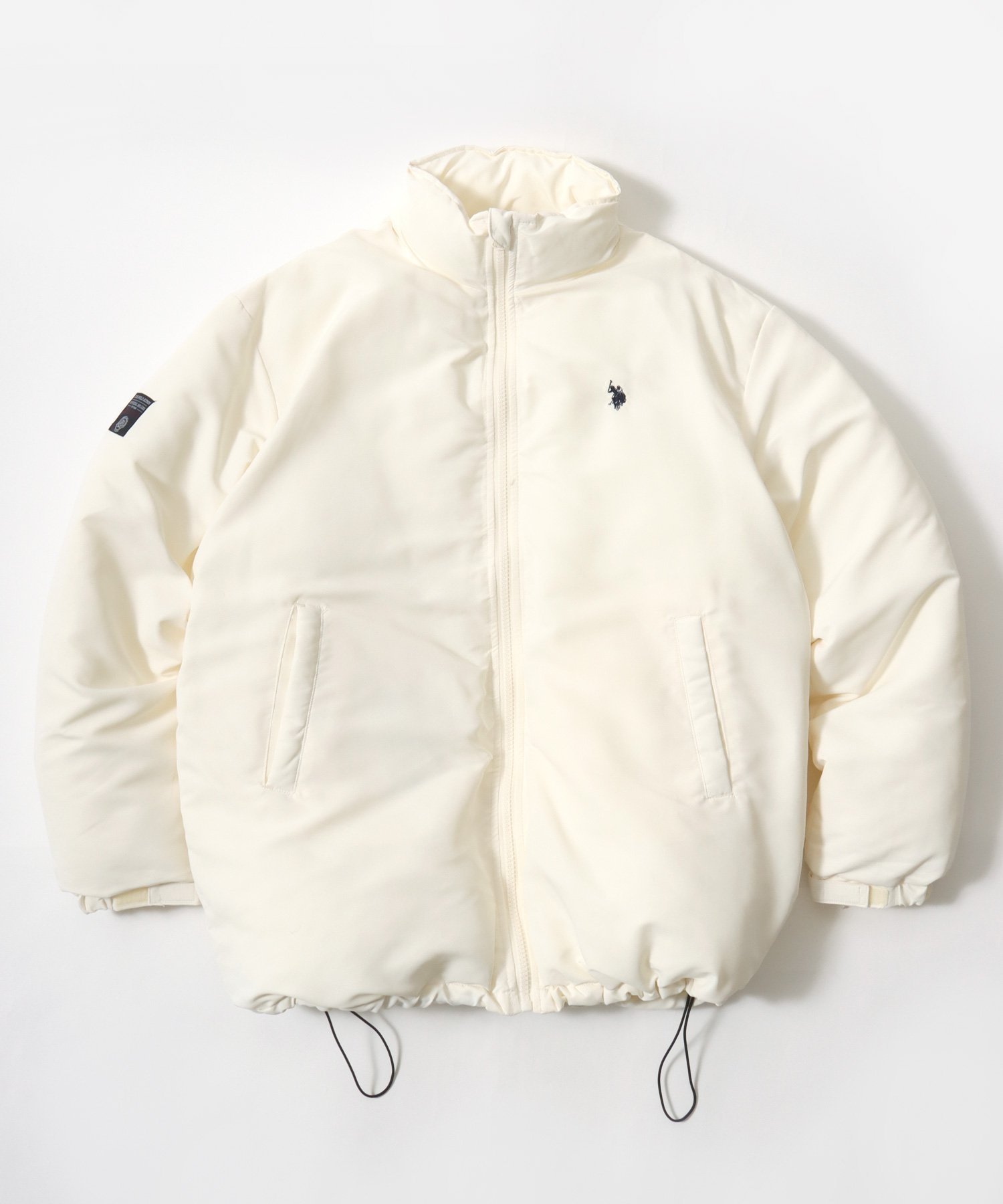 Утепленная куртка US POLO ASSN. 7-го уровня, свободного кроя, с наполнителем из пуха, для мужчин и женщин. U.S. Polo Assn., ivory — фото 4