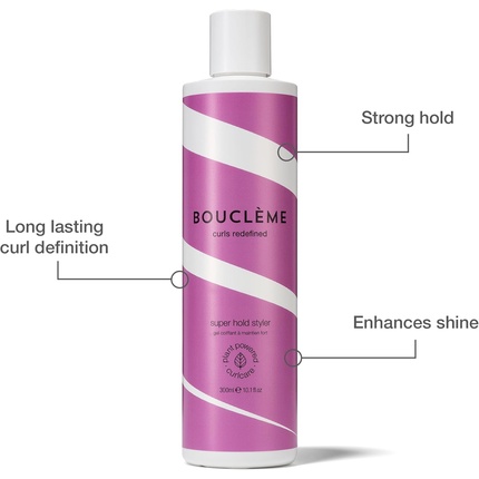 Гель для укладки волос Boucleme Super Hold Styler Curl Enhancing 99% натуральный BouclÈMe — фото 3