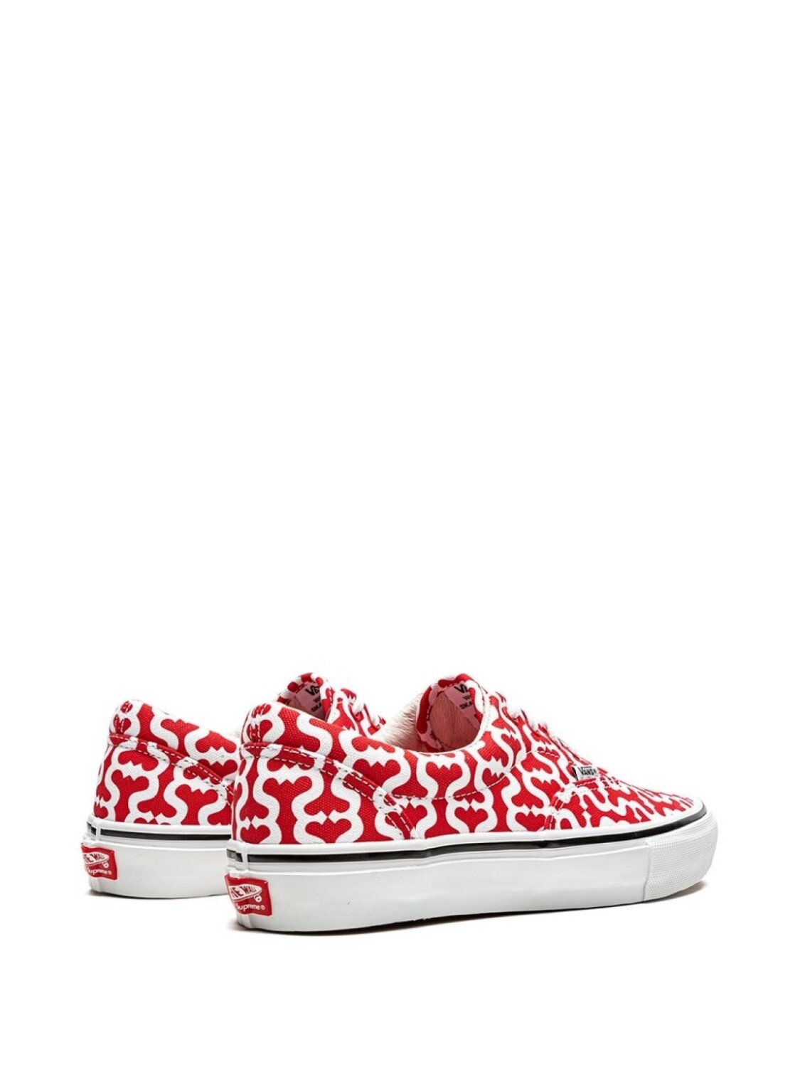 Кеды Skate Era из коллаборации с Supreme Vans, красный — фото 3
