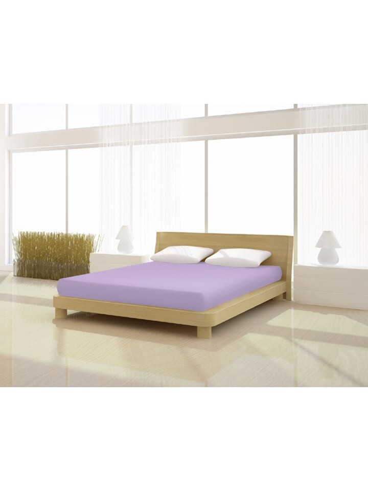 

Простыня на подгонке MrSandman Jersey classic 90 100 x 200 cm, цвет orchidee