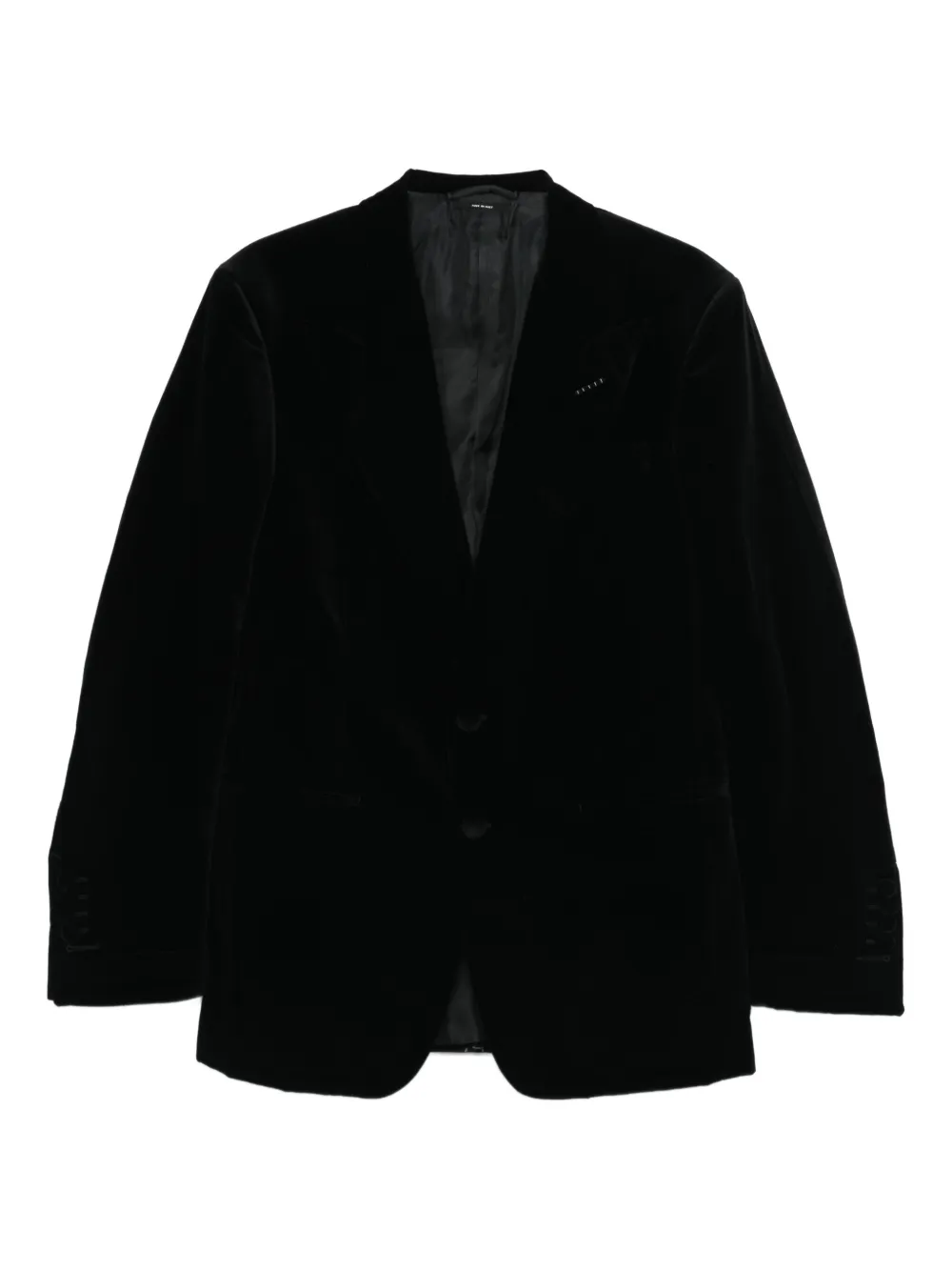 

Бархатный пиджак TOM FORD, черный