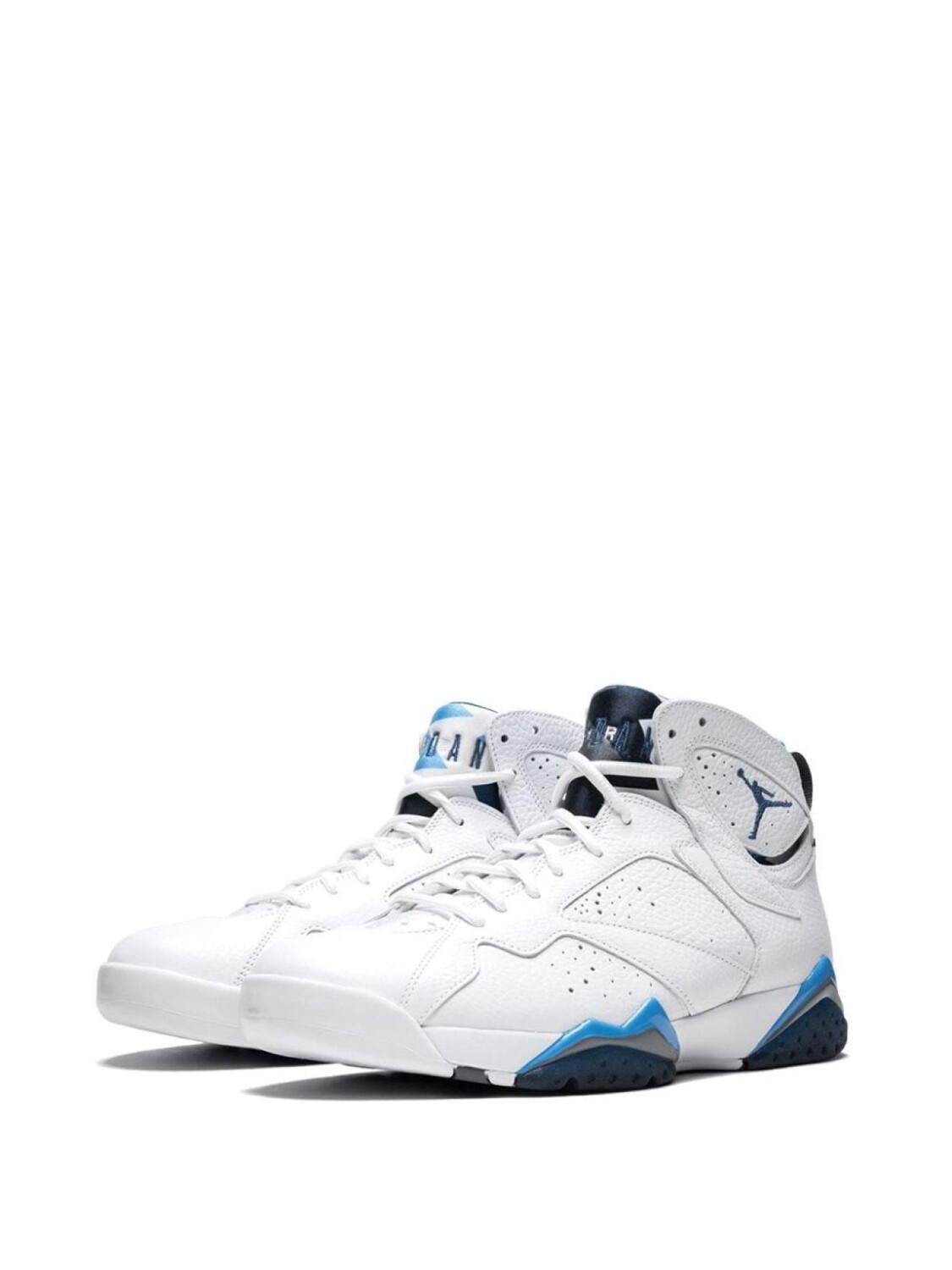 Кроссовки Jordan Air Jordan 7 Retro, белый/голубой — фото 2