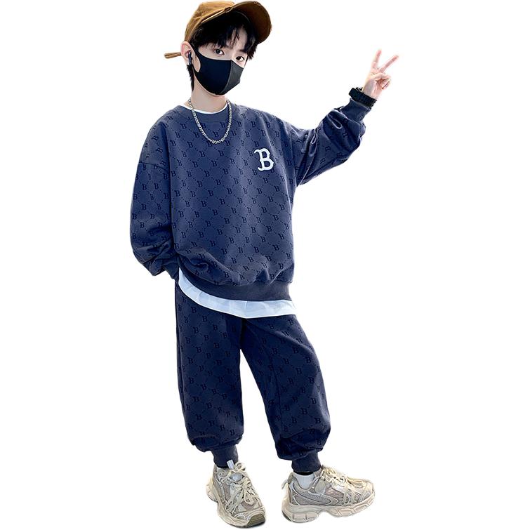 

Спортивная одежда для мальчиков подростков весна-осень Disney, синий