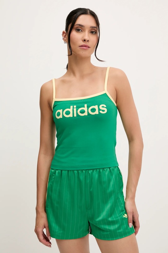 

Топ-майка Adidas Originals, зеленый