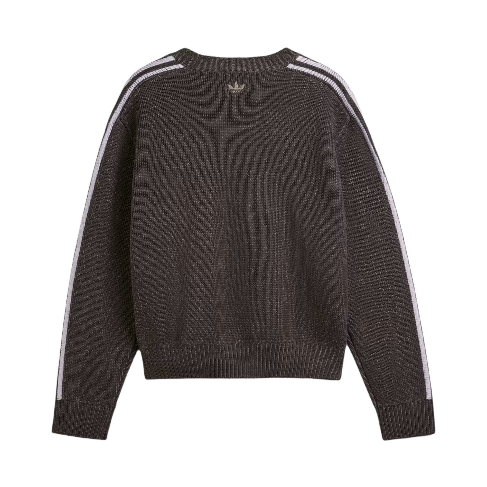 Женский свитер AVAVAV By Knitwear Adidas Originals, коричневый/белый коричневый — фото 3