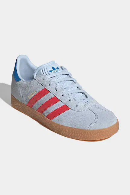 Кроссовки детские Gazelle Adidas Originals, синий — фото 2