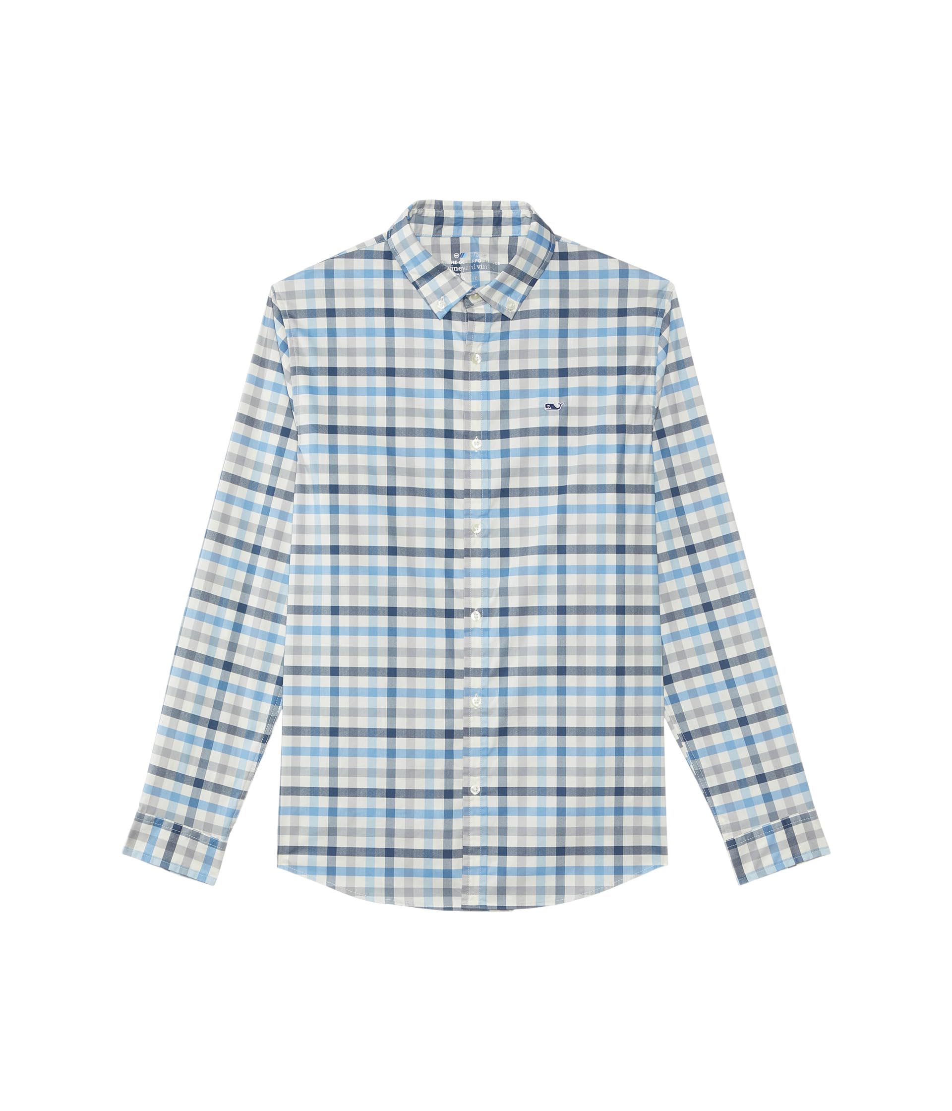 

Рубашка Vineyard Vines Plaid Otg Brrr Shirt, цвет Coastline Plaid