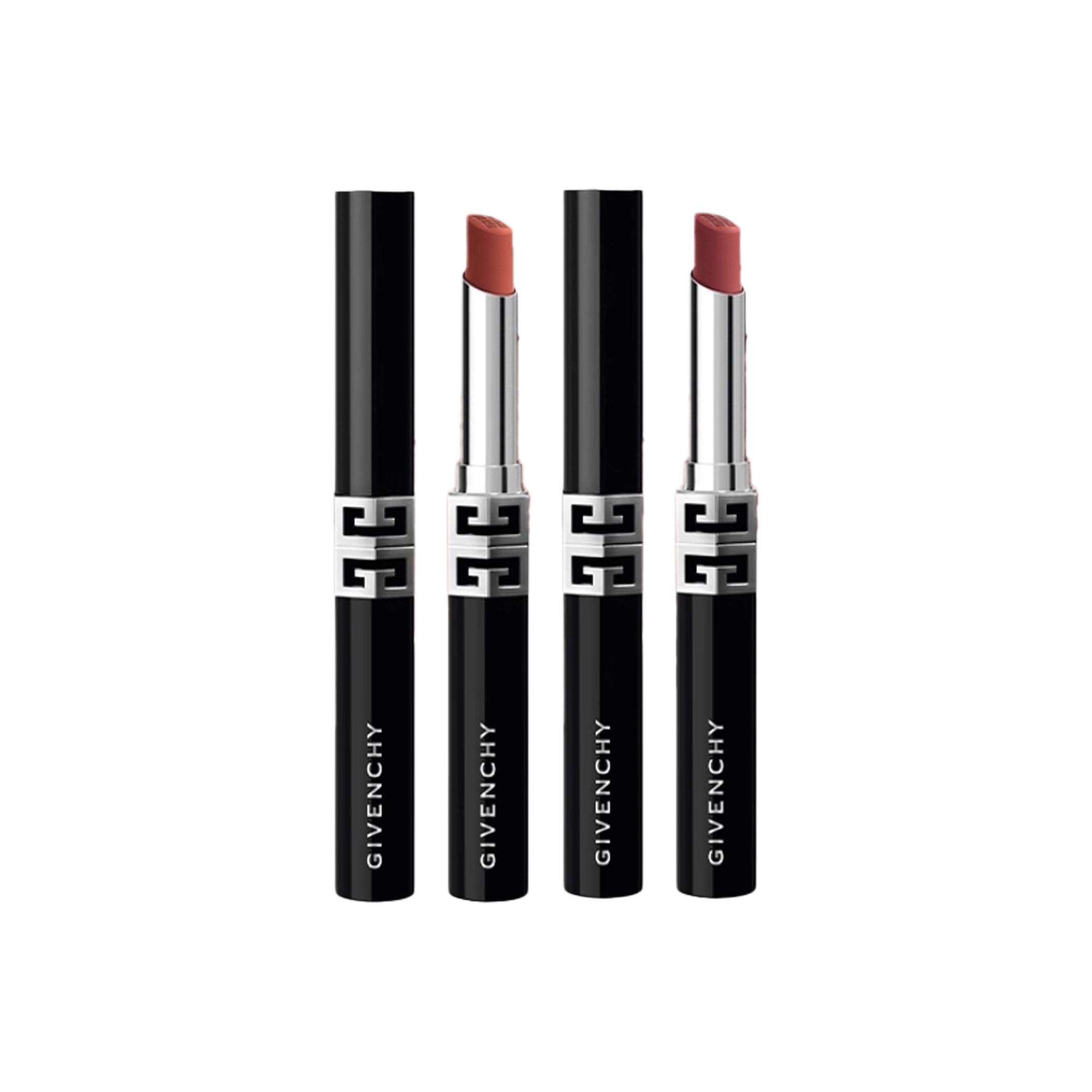G Slim Tube 2 шт помады питательные легко растушевываются 2,3г+2,3г Givenchy — фото 2