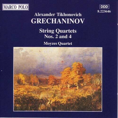 

CD диск Grechaninov / Mayzes Quartet: QT STR 2/4