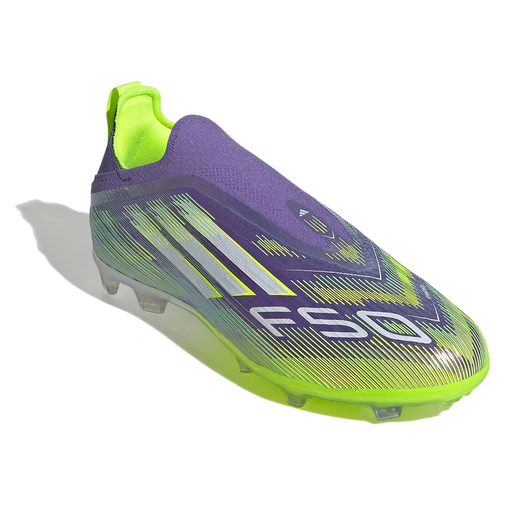 Футбольные бутсы adidas F50 Elite Laceless FG, фиолетовый — фото 4