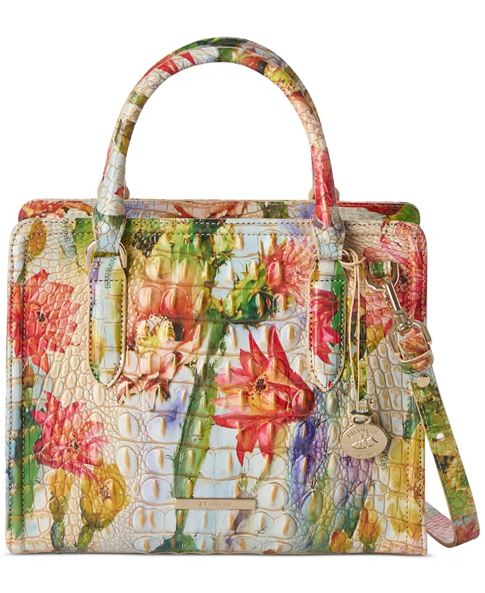 

Сумка через плечо Cami Small из кожи Brahmin, синий