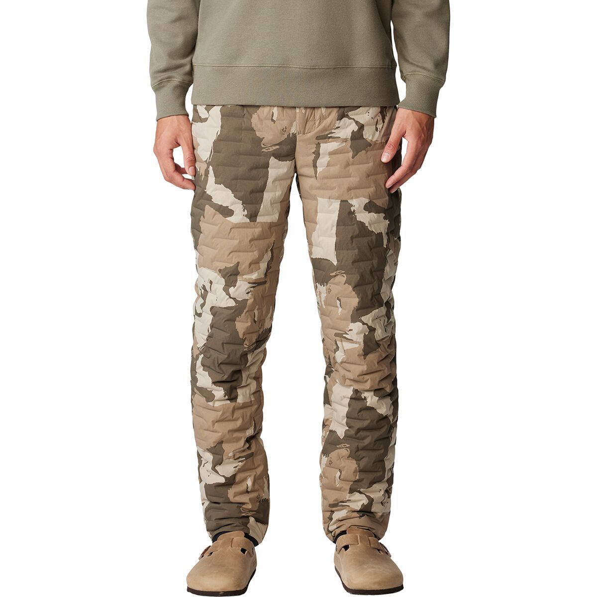 

Легкие брюки Stretchdown Mountain Hardwear, цвет badlands snowdrifts print