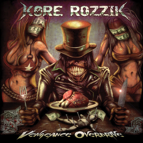 

Виниловая пластинка Kore Rozzik: Vengeance Overdrive - Red/black Splatter