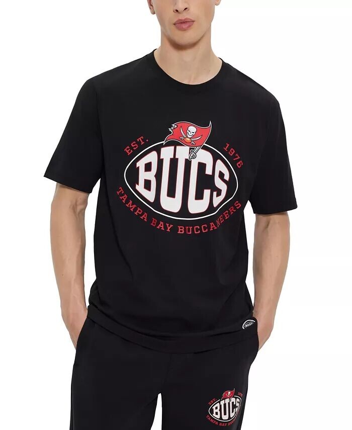 

Мужская футболка BOSS x NFL Tampa Bay Buccaneers Hugo Boss, черный