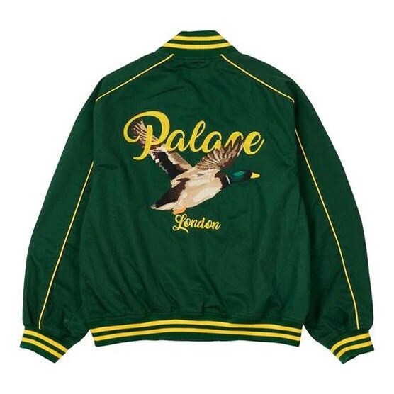 

Куртка PALACE SS21 Chain Stitch Bomber Jacket Unisex Green, зеленый