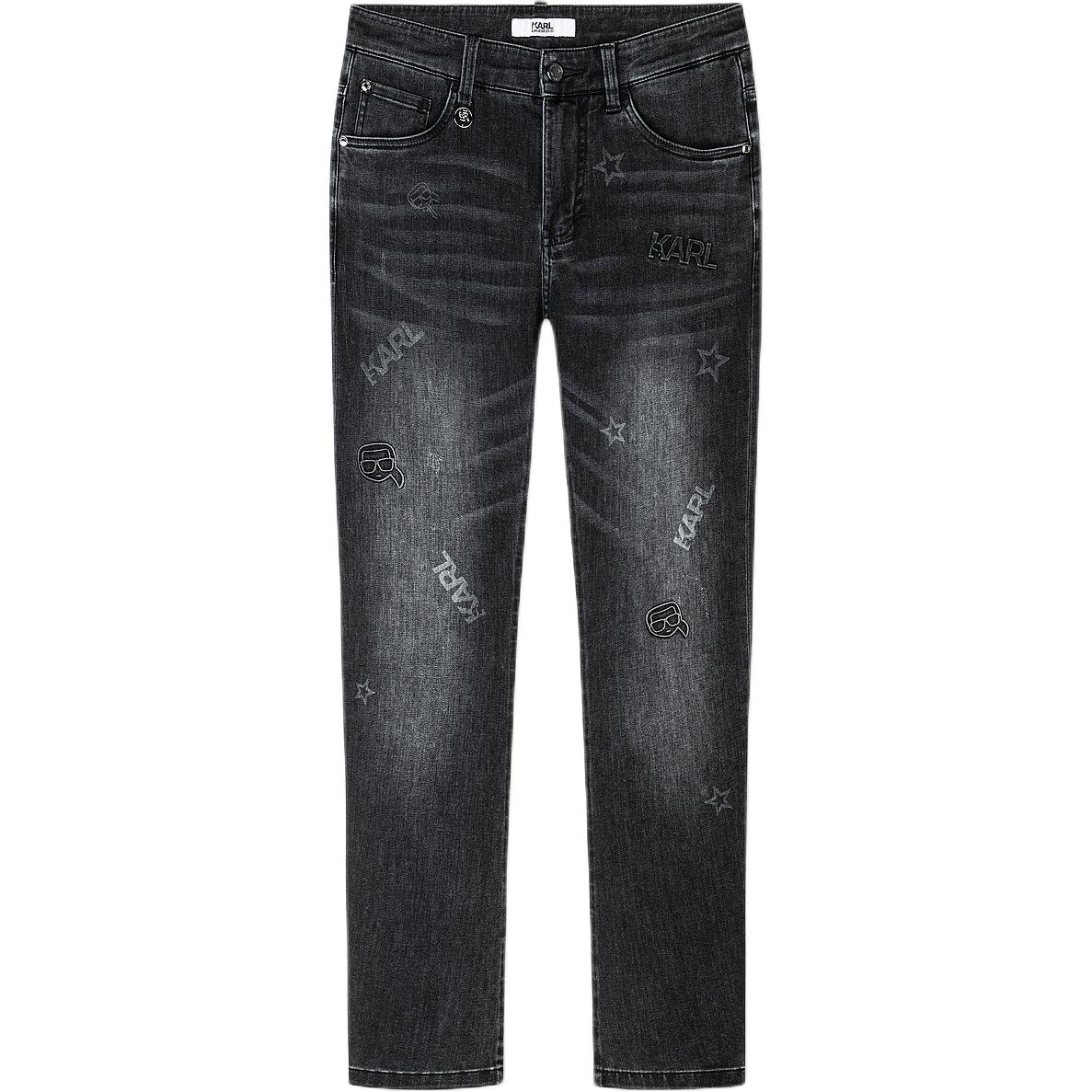 

Мужские джинсы KARL LAGERFELD SS24, серые KARL LAGERFELD / Karl Lagerfeld Jeans, серый