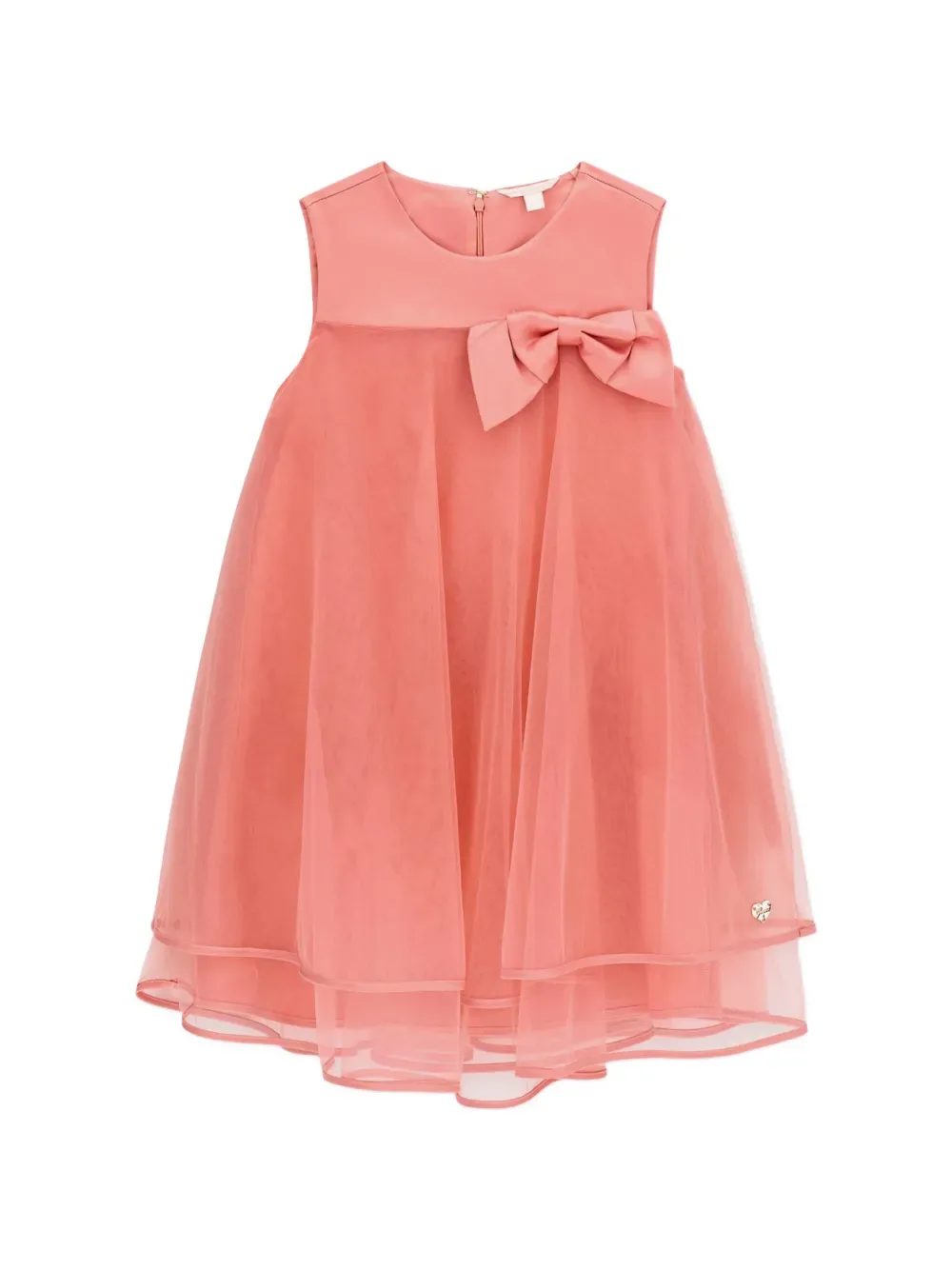 Платье с бантом Guess kids, розовый