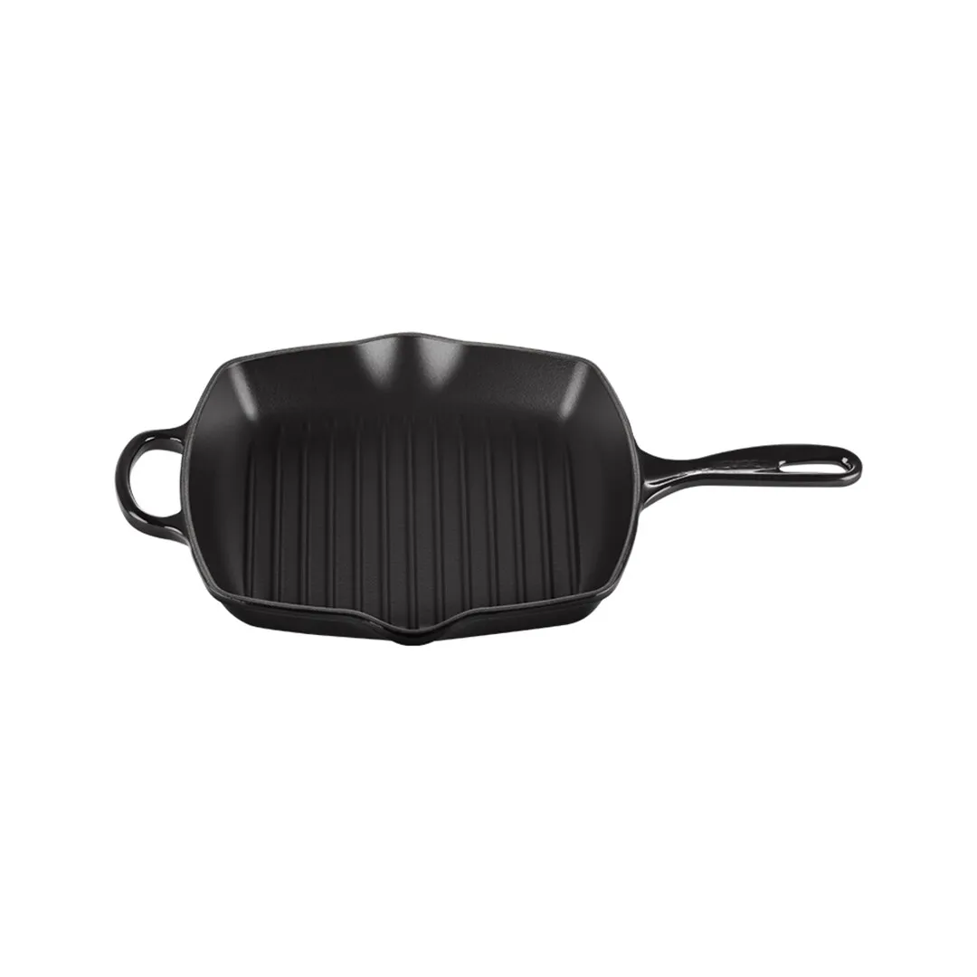 

Чугунная квадратная сковорода Le Creuset, черный оникс
