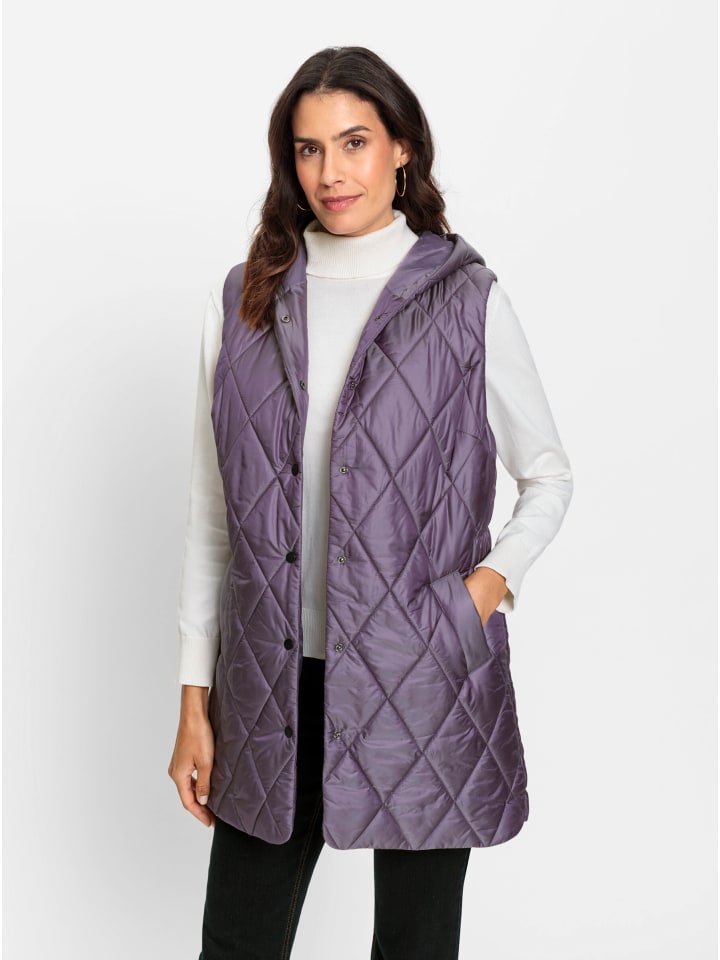 

WITT WEIDEN Стеганый жилет цвета инжира