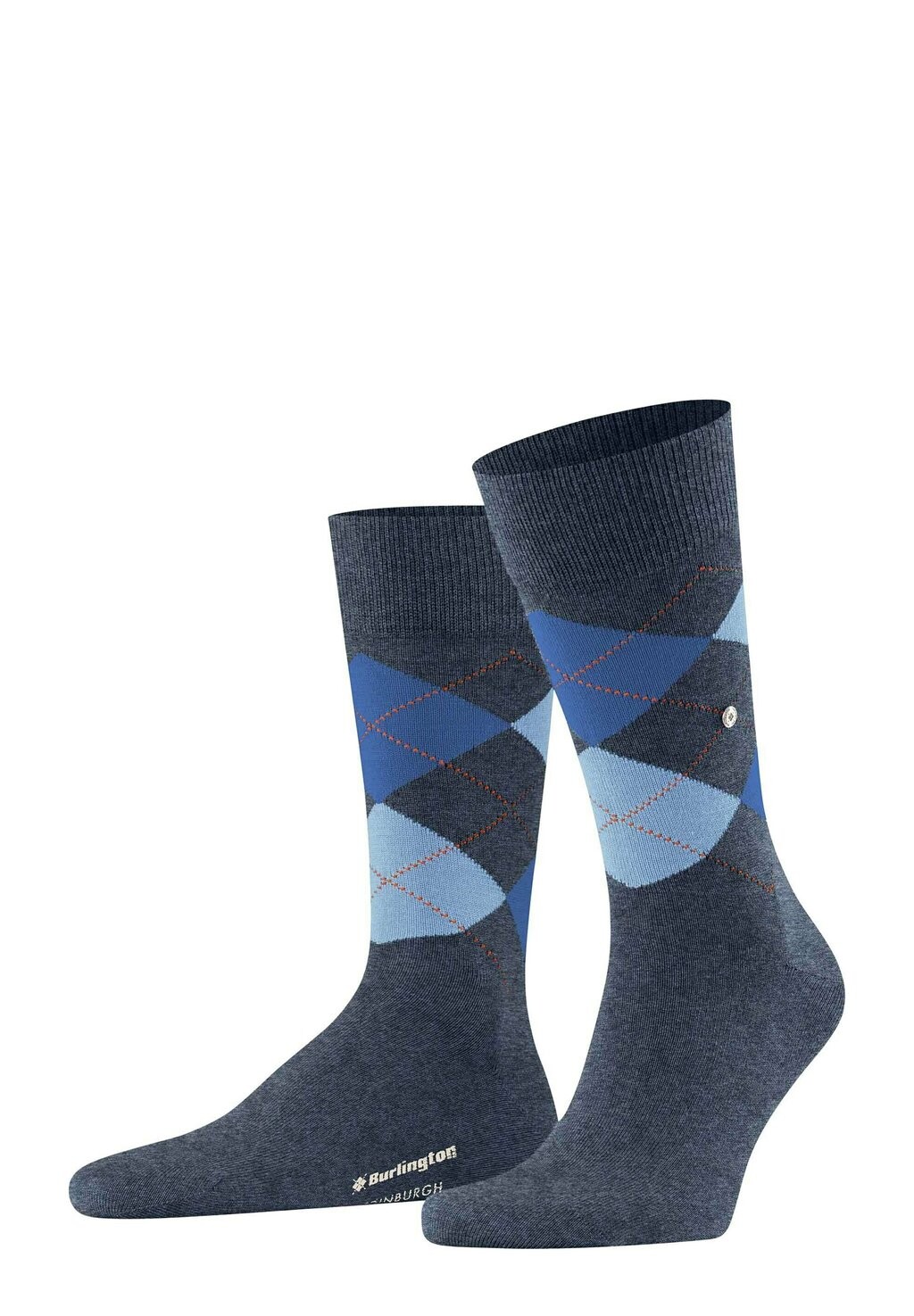 

Носки EDINBURGH RAUTENMUSTER ARGYLE CLIP ONE SIZE 40-46 Burlington, синий