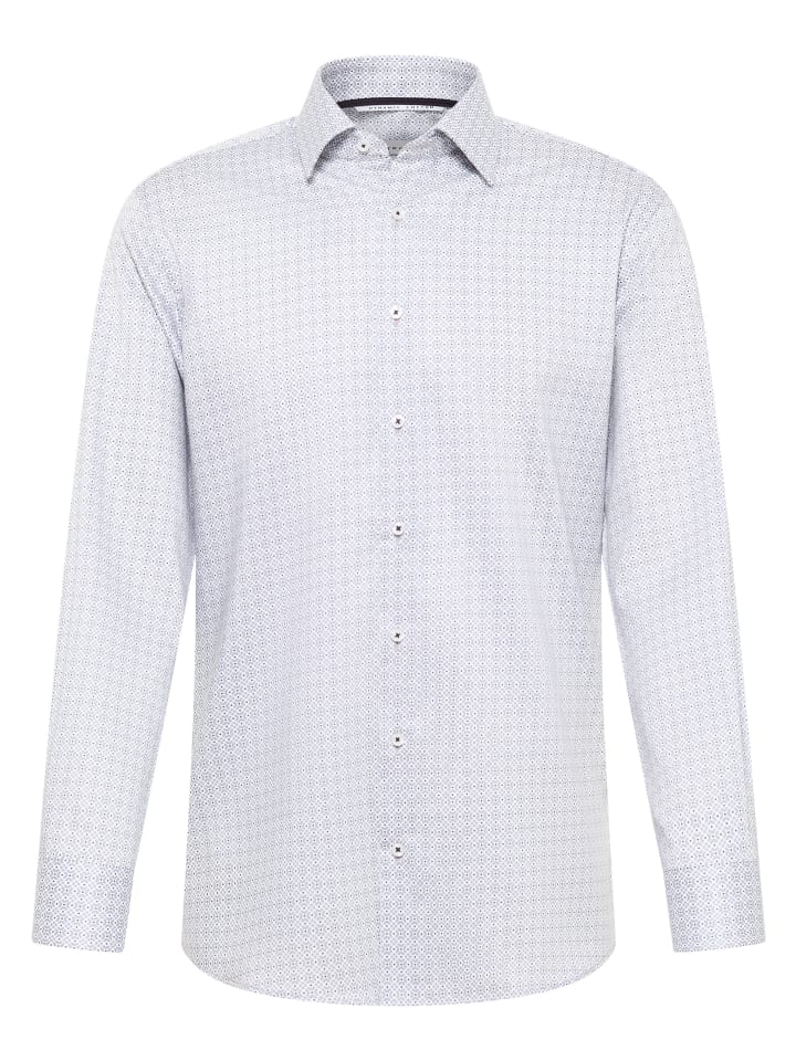 

Eterna Рубашка MODERN FIT серебристого цвета