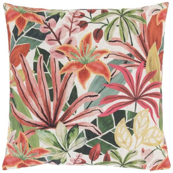 

Декоративная подушка Unique Living Sorento, 45x9x45 см цвет grün/multicolor/pink