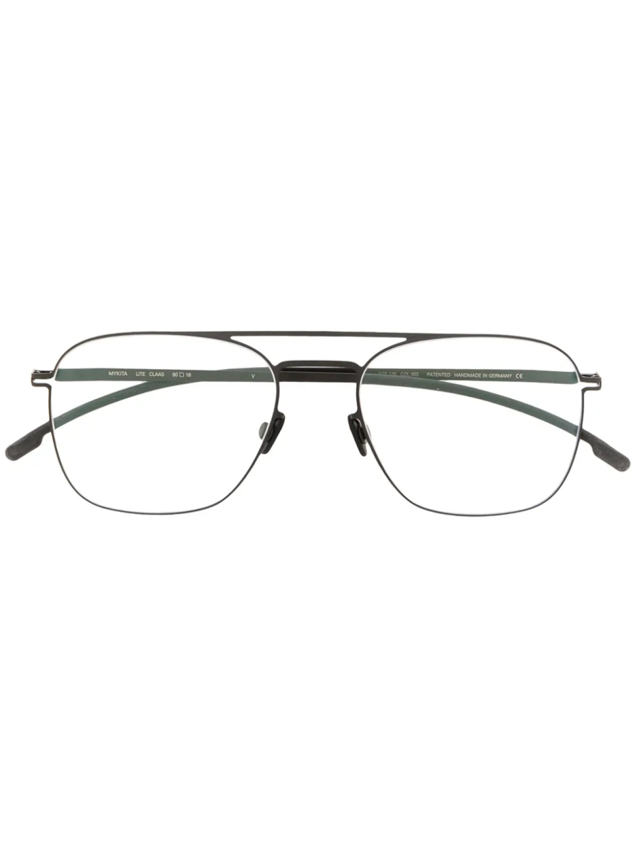 

Mykita классические очки в квадратной оправе, черный