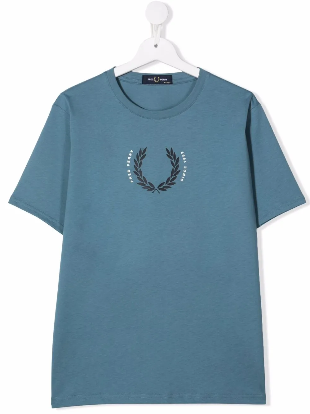 

Футболка с логотипом Fred Perry Kids, синий