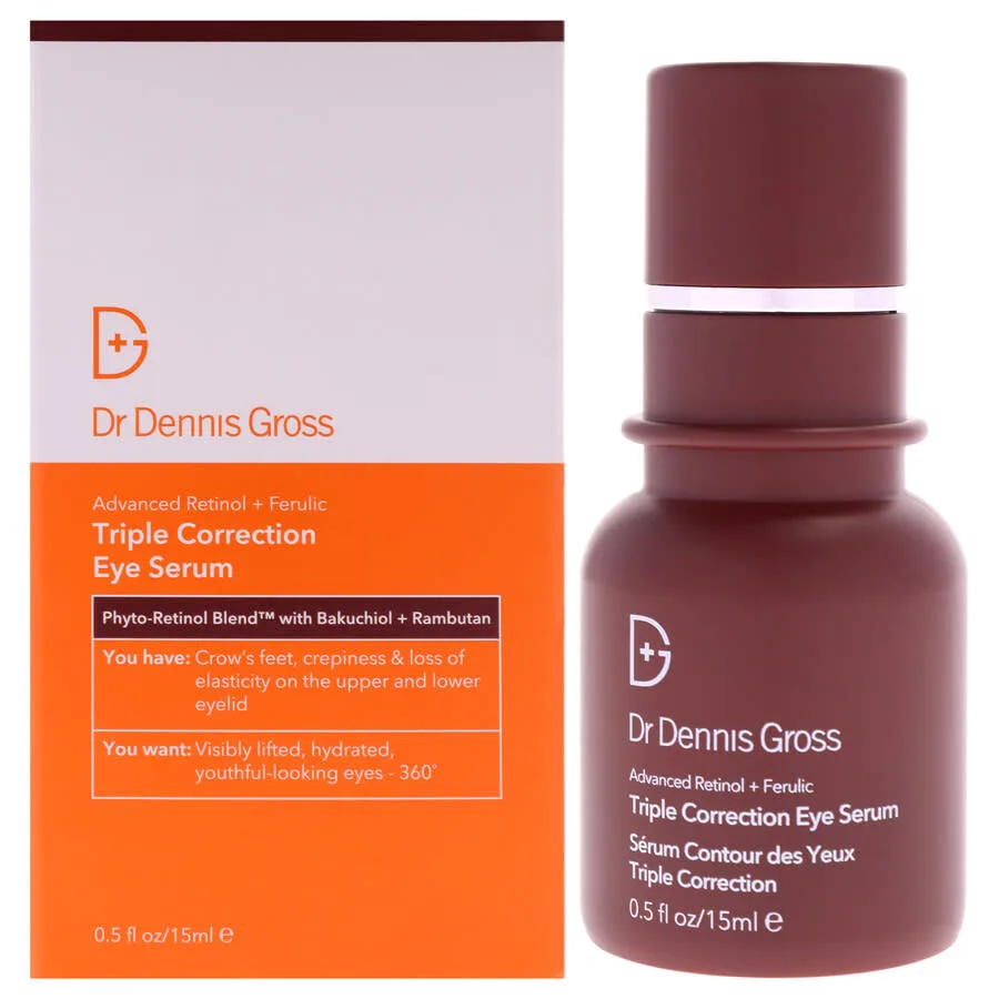 Сыворотка Dr. Dennis Gross — Для глаз Advanced Retinol Plus Ferulic Triple Correction Eye Serum Skin Care