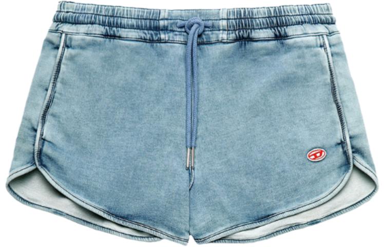 

DIESEL Женские джинсовые шорты светло-голубые