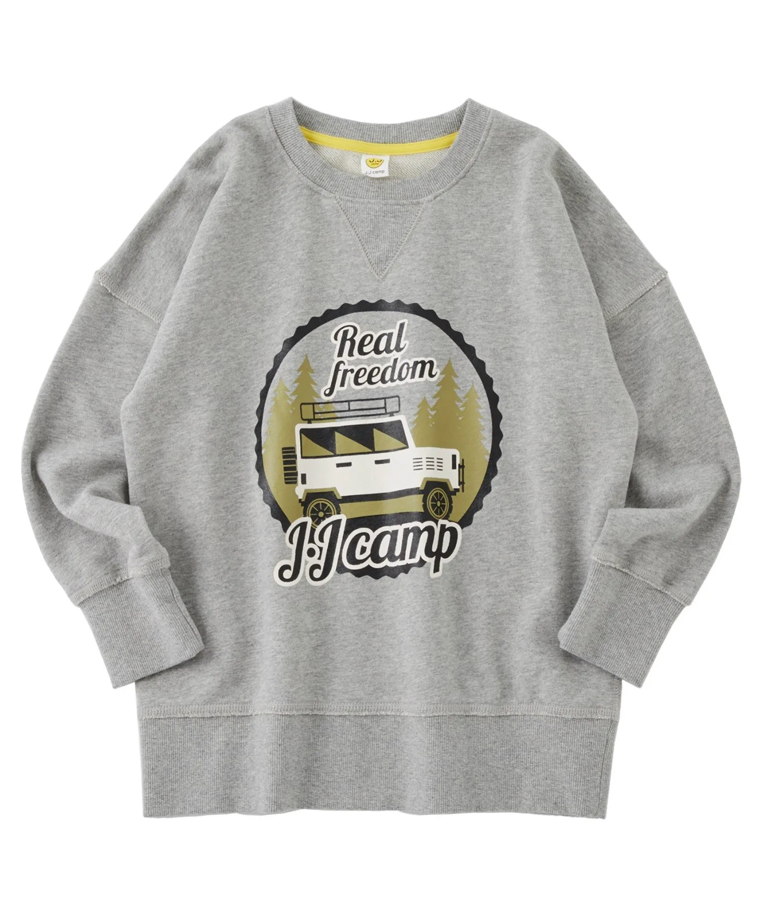 Детская толстовка JJ CAMP/(K), 100% хлопок, свободный крой, JJ CAMP J.J Camp, MOKU