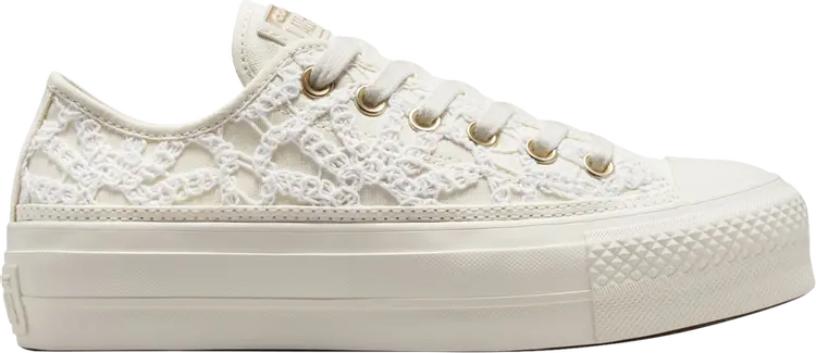 

Кроссовки Wmns Chuck Taylor All Star Lift Platform Low 'Daisy Cord', белый