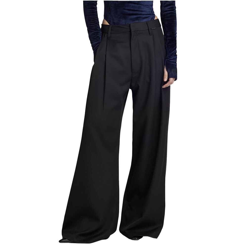 

Брюки G-Star Loose Pleated Holiday, черный