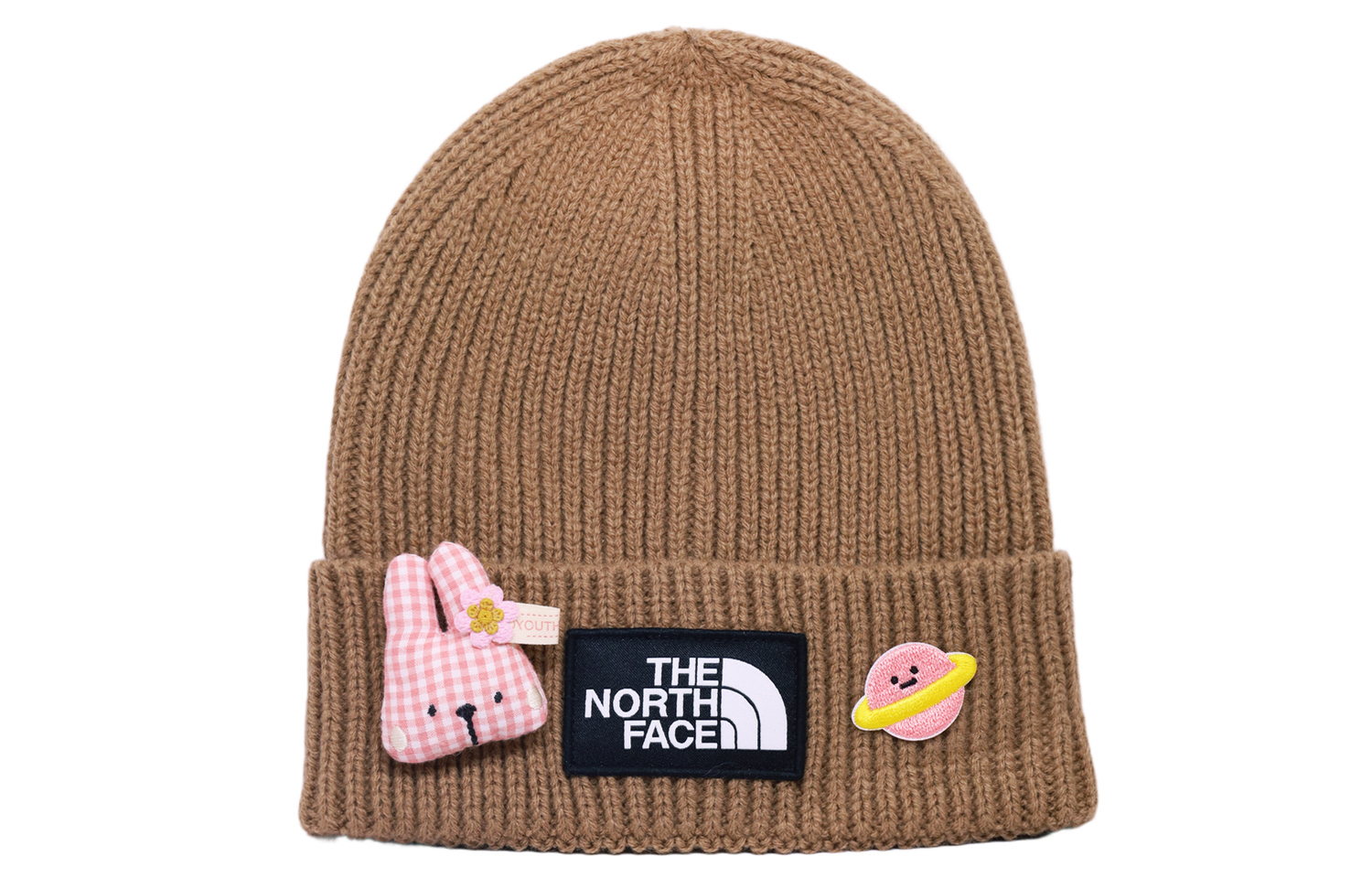 

The North Face Акриловая шапка-бини, унисекс, коричневый