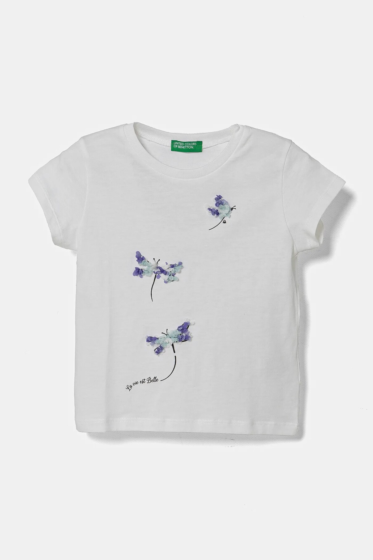 

Футболка из хлопка для детей United Colors Of Benetton, белый