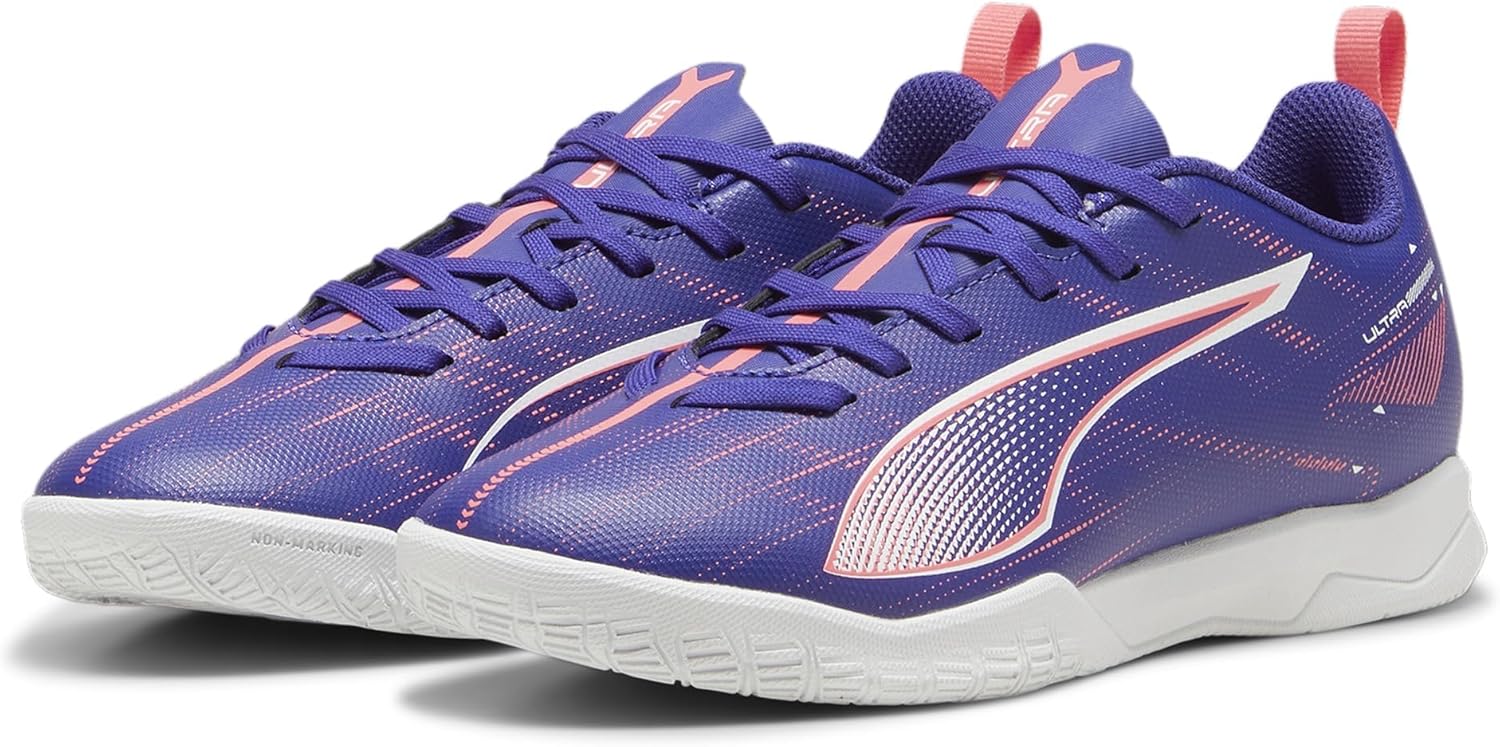 

Детские кроссовки Puma Ultra Play для тренировок в помещении (унисекс), Lapis Lazuli-puma White-sunset Glow