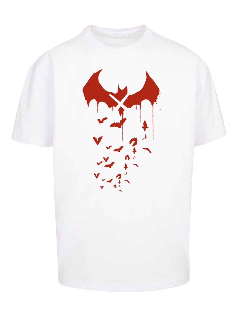 

Рубашка F4NT4STIC DC Comics Batman Arkham Bats X Drip, белый