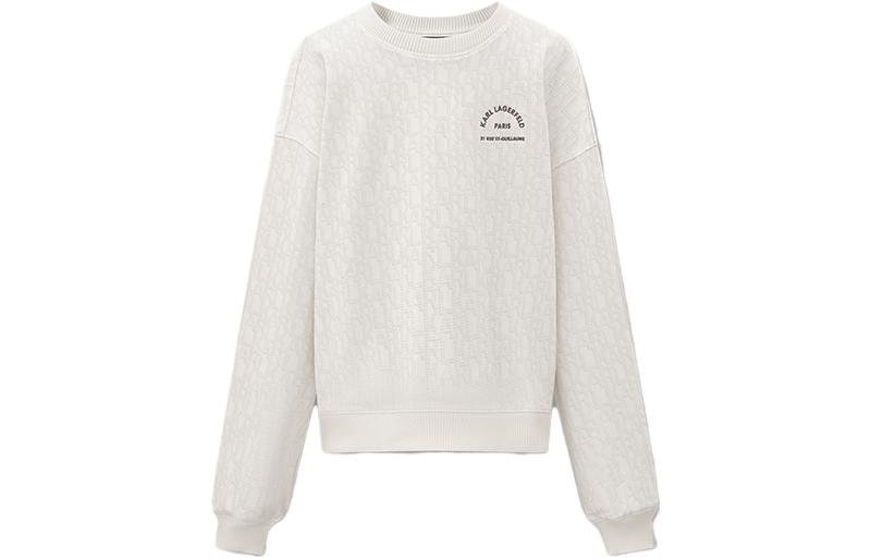 

KARL LAGERFELD / Karl Lagerfeld Jeans Толстовка KARL LAGERFELD женская белая