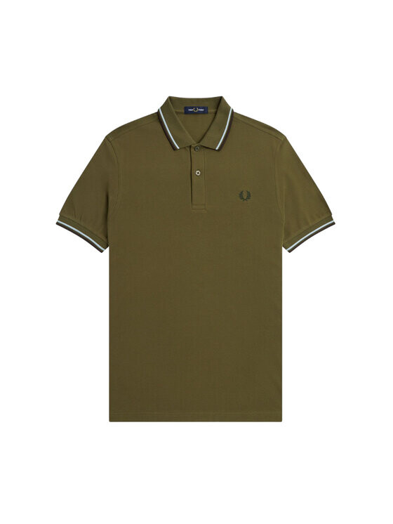 

Футболка стандартного кроя Fred Perry, зеленый
